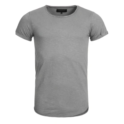Abbildung von Indicode Jeans Wilbur Tshirt print, Herren, Größe: Medium, Grau