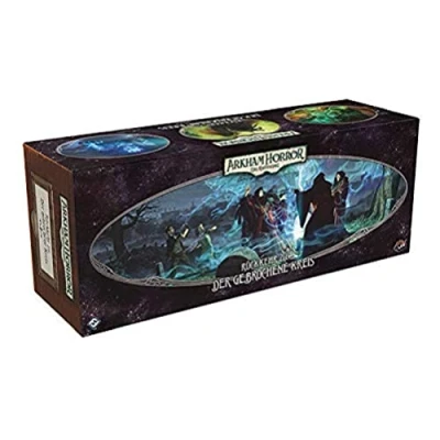 Abbildung von Fantasy Flight Games, Arkham Horror: LCG Rückkehr zu: Der gebrochene Kreis, Erweiterung, Expertenspiel, Kartenspiel, 1 4 Spieler, Ab 14+ Jahren, 45+ Minuten, Deutsch