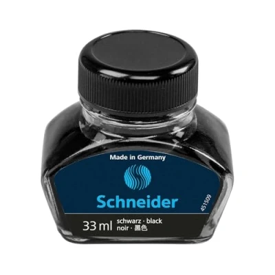 Abbildung von Flasche mit schwarzer Tinte, 33 ml