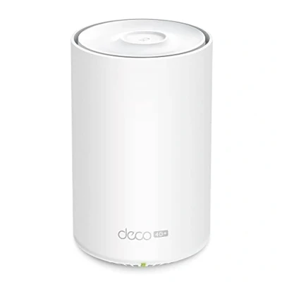 Abbildung von TP Link Deco X1500 4G LTE WLAN Router, 4G+ Router SIM Karte, 3 x Gigabit Ports, Wi Fi 6 AX1500, Unterstützt Externe Antenne und Mesh, Nur APP verwaltet, Keine Webverwaltungsseite