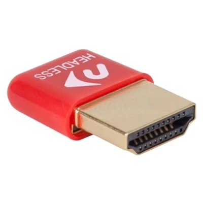 Abbildung von NewerTech (ein OWC Brand) HDMI Headless 4K Display Emulator, bis zu und volle Systemreaktivität beim Fernzugriff auf einen Mac oder PC