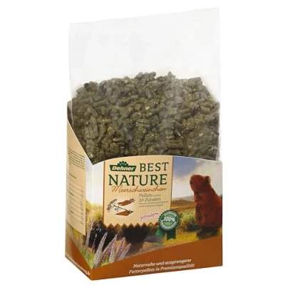 Abbildung von Dehner Best Nature Nagerfutter Adult, Meerschweinchenfutter Pellets, 3 kg
