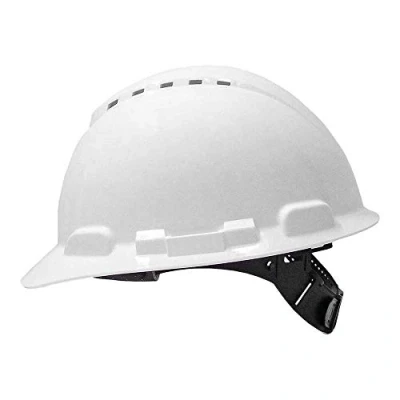Abbildung von 3M H700CW Schutzhelm mit Pinlock und Kunststoffschweißband, H700 Serie, belüftet, Weiß