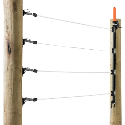 Abbildung von Multi Leiter Tor 4 x 12.5mm, 6m, Gallagher, Weiß
