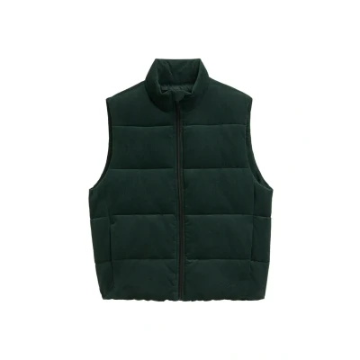 Abbildung von TOM Tailor Denim Weste, Herren, Größe: XL, Dark gable green