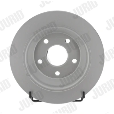 Abbildung von JURID Bremsscheibe FORD: Puma SUV 271mm 11mm 5 108mm voll beschichtet 563738JC 2413300,L1TC2A315AA Bremsscheiben, Scheibenbremsen