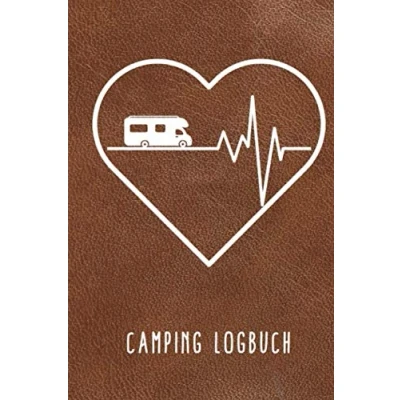 Abbildung von Camping LOGBUCH: Logbuch punktiert für Reisen mit Camper, Van, Wohnwagen oder Wohnmobil zum Eintragen Reisetagebuch Vanlife Zubehör Geschenk