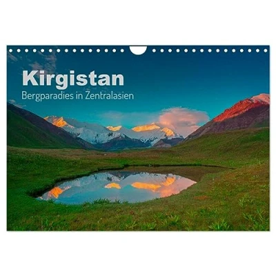 Abbildung von Kirgistan Bergparadies in Zentralasien (Wandkalender 2025 DIN A4 quer), CALVENDO Monatskalender