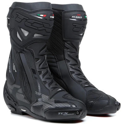 Abbildung von TCX Herren Rt Race Pro Air Motorcycle Boot, Black Reflex, 45 EU