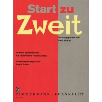 Abbildung von Start zu Zweit: Leichte Spielliteratur. Violoncello und Klavier.