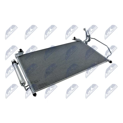 Abbildung von NTY CCS MZ 015 Klimakondensator mit Trockner Aluminium MAZDA: CX 7 (ER) 2.3 DISi, AWD, MZR DISI Turbo, 2.5 MZR, 2.2 CD AWD