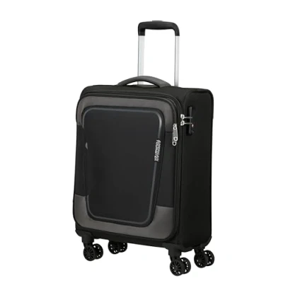 Abbildung von American Tourister Pulsonic Trolley 80/30 Erweiterbar Boardcase, Größe: Small, Asphalt black