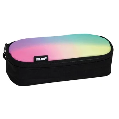 Abbildung von MILAN Sunset Federmäppchen, oval, Schwarz