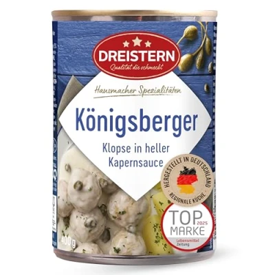 Abbildung von DREISTERN 4 Königsberger Klopse, 400 gramm