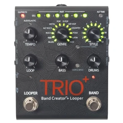 Abbildung von DigiTech TRIO Plus Band Creator Gitarrenpedal mit Looper