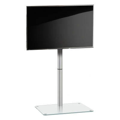 Abbildung von TV Standfuß &quot;Alani&quot; Silber/Klarglas