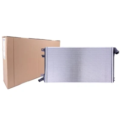 Abbildung von VALEO 735112 Kühler, Motorkühlung Aluminium 780 422 42 Kühlrippen gelötet RENAULT: MASTER 2 Kasten, Bus, Pritsche/Fahrgestell