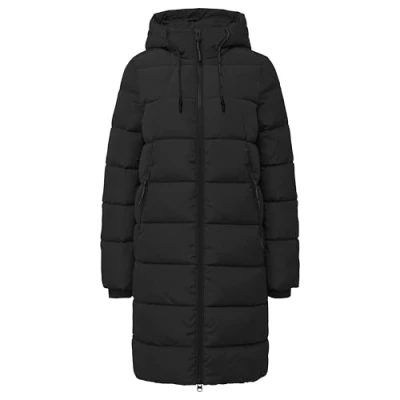 Abbildung von QS MIT Kapuze Wintermantel, Damen, Größe: Small, Schwarz