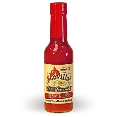 Abbildung von Scovillas Hot Gourmet KING Naga Superior Morich Sauce, 148ml