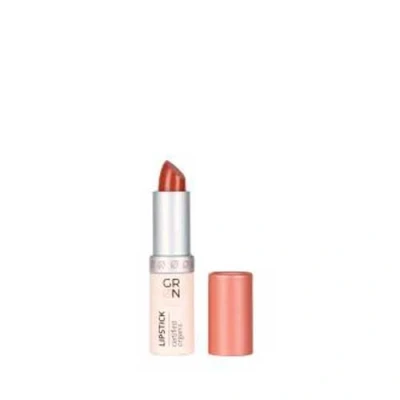 Abbildung von g R N shades of nature [GRÜN] Biokosmetik Lipstick pinecone Bio Jojobaöl schützt die Lippen angenehme Textur u. Tragegefühl gute Haftung talkfrei 4