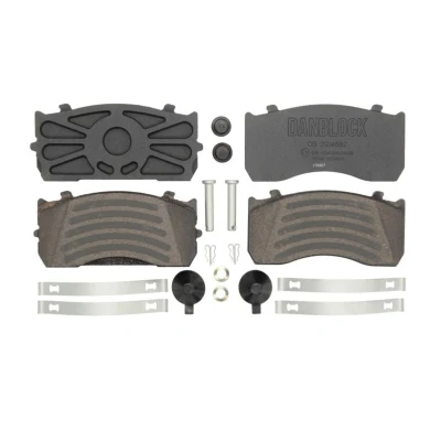 Abbildung von DANBLOCK DB 2914882 Bremsbelagsatz MERCEDES BENZ: ACTROS MP4, ATEGO 2, 3, MAN: TGL, TGS, L 2000