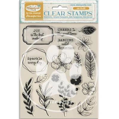 Abbildung von Stamperia WTK214 Acrylic Stamp, Clear, 14 x 18 1 cm