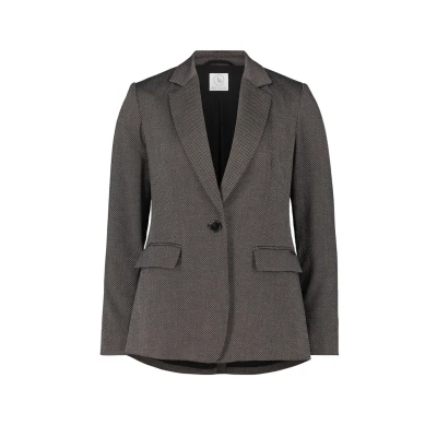 Abbildung von Betty &amp; Co Blazer, Damen, Größe: 36, Black taupe