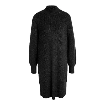 Abbildung von Noisy May Nmnella FWD NOOS Strickkleid, Damen, Größe: Small, Schwarz