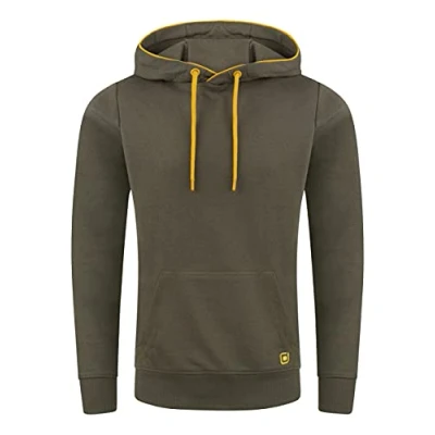 Abbildung von riverso Kapuzenpullover Herren Hoodie RIVEnno Regular Fit Longsleeve Sweatshirt mit Cross Over Kragen und Kängurutasche