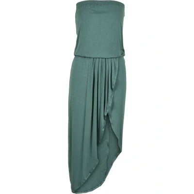 Abbildung von Urban Classics Bandeau Maxikleid, Damen, Größe: 4XL, Paleleaf
