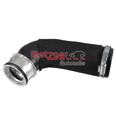 Abbildung von METZGER 2401191 Ladeluftschlauch 55mm 49mm mit Schnellkupplung Schelle VOLKSWAGEN: Polo IV Schrägheck, SEAT: Ibiza 3 Schrägheck