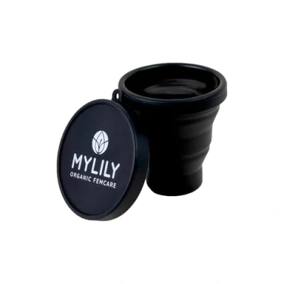 Abbildung von MYLILY Menstruationstassen Case Schwarz 1 St