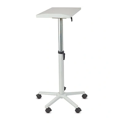 Abbildung von Maul Beamertisch MAULpro Tisch für Projektor und Beamer Stufenlos höhenverstellbarer Laptopständer Stabiler Sternfuß mit 5 Rollen Büromöbel Laptop, Notebook Tablet Grau