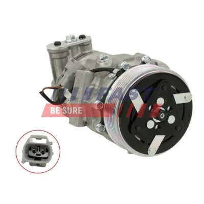 Abbildung von FAST FT56319 Kompressor R 134a FIAT: Grande Punto Schrägheck, Scudo II, II Kastenwagen, ALFA ROMEO: MiTo