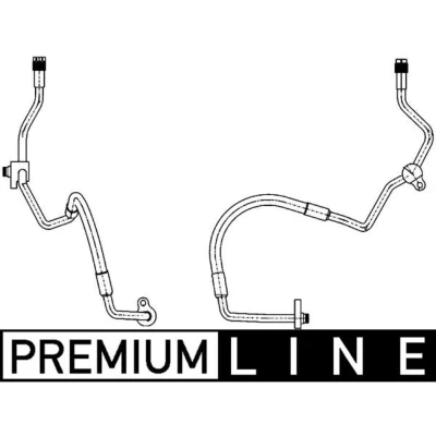 Abbildung von MAHLE ORIGINAL AP 118 000P Klimaleitung FORD: Galaxy Mk2 MPV, MONDEO 4, S Max Mk1