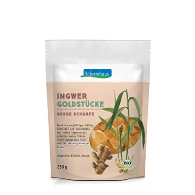 Abbildung von Reformhaus Ingwer Goldstücke Bio, 6er Pack (6 x 250 g)
