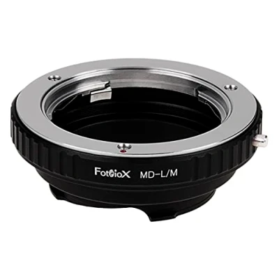 Abbildung von Fotodiox Lens Mount Adapter Compatible with Minolta MD Lenses on Leica M Cameras