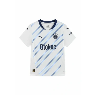 Abbildung von Puma Fenerbahçe SK 24/25 Auswärtstrikot Teenager Für Kinder Mit Other Pattern White/Dusky Blue Größe: 7 8Y
