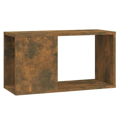 Abbildung von vidaXL TV Schrank Lowboard Möbel Tisch Board Sideboard Fernsehtisch Fernsehschrank HiFi Wohnzimmer Räuchereiche 60x24x32cm Holzwerkstoff