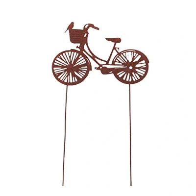 Abbildung von UNUS GARDEN Gartenstecker Stecker Rost Fahrrad (1 St)