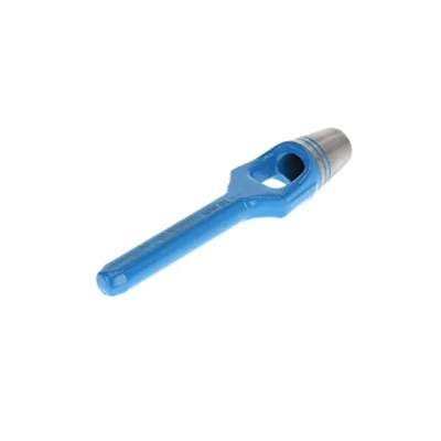Abbildung von GEDORE Henkellocheisen für weiche Materialen, Ø 16 mm, Gummi Leder Dichtungen Stoff, rund, 140 mm lang, Stanzeisen, 570016