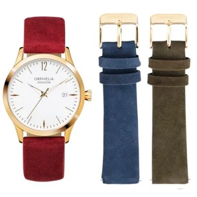 Abbildung von Orphelia DamenArmbanduhr Analog Quarz Leder OF714888