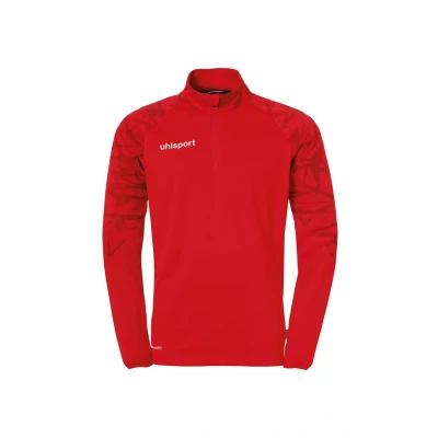 Abbildung von uhlsport Langarmshirt für Kinder, Größe: 164, Rot weiß
