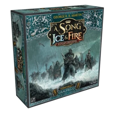 Abbildung von CMON, A Song of Ice &amp; Fire Graufreud Starterset, Erweiterung, Tabletop, 2 Spieler, Ab 14+ Jahren, 45+ Minuten, Deutsch, Mehrsprachig, Mehrfarbig, Bunt