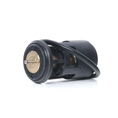 Abbildung von MEYLE 100 121 1025 Kühlwasserthermostat 87 ORIGINAL Quality mit Dichtung VOLKSWAGEN: Polo III Schrägheck, Lupo / 3L, V Schrägheck