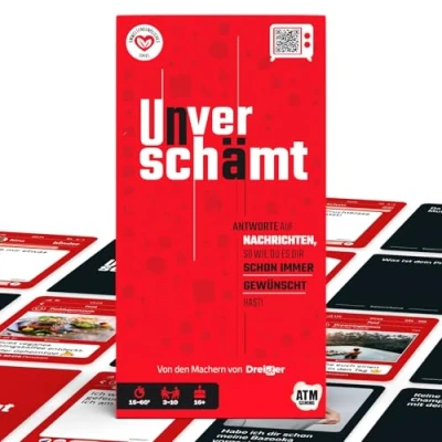 Abbildung von ATM Gaming Spiel, Partyspiel, Unverschämt Das Gesellschaftsspiel / Kartenspiel für Erwachsene