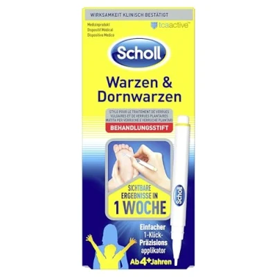 Abbildung von Scholl Warzen Behandlungsstift, &amp; Dornwarzen Behandlungsstift für Hände und Füße