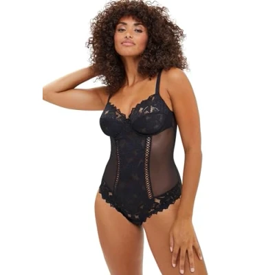 Abbildung von Sans Complexe ARUM BODY Armatures Body, Damen, Größe: 85C, Noir