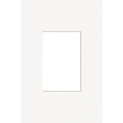 Abbildung von nielsen Passepartout Premium Karton 2,6 mm, Außenformat 20x30 cm für Bildformat 13x18 cm, weiß