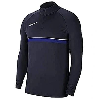Abbildung von Nike Performance Academy 21 Drill Unisex Sport Tshirt für Kinder, Größe: 116 128, Obsidian / white royal blue